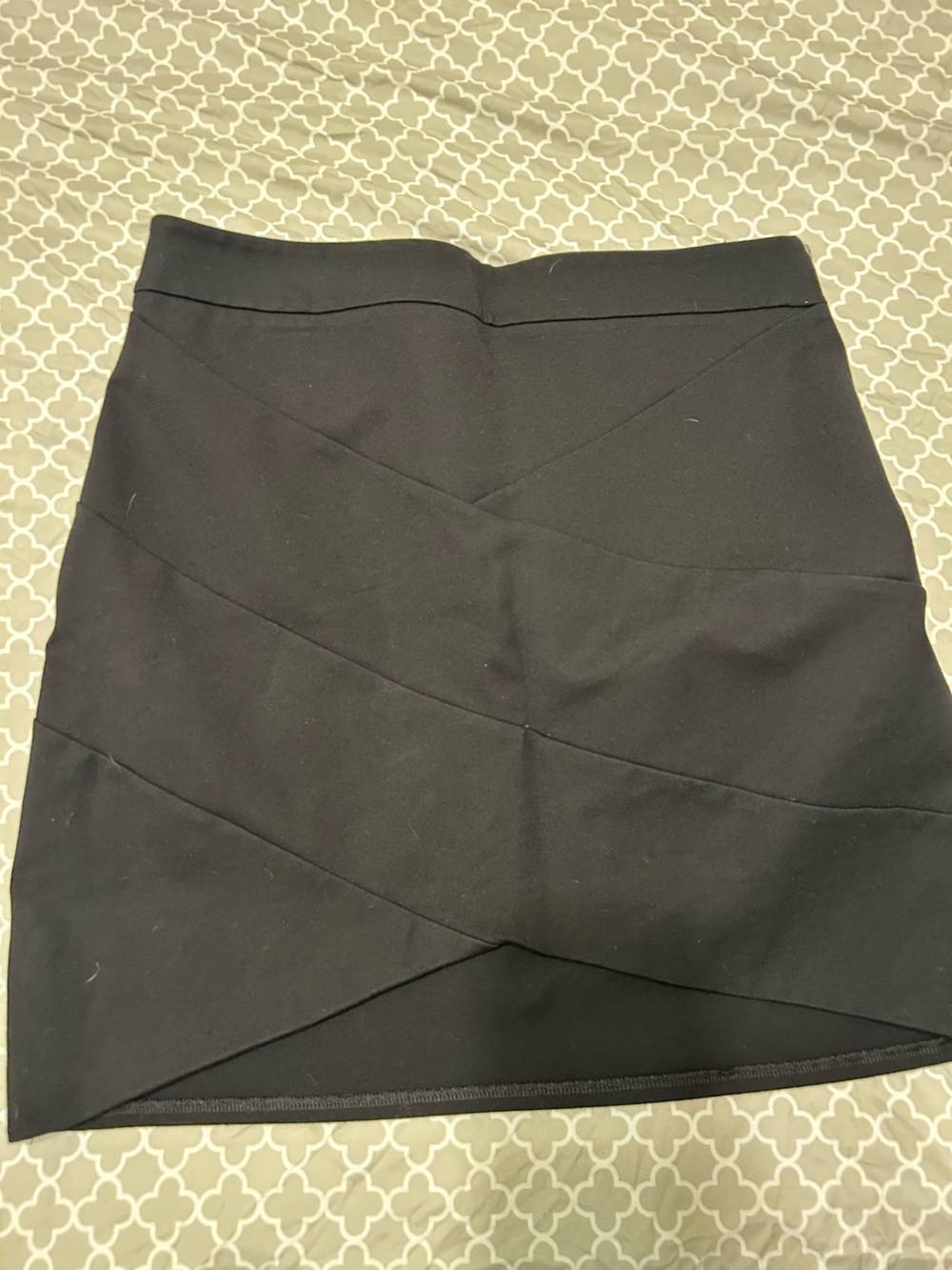 Express Black Stretch Skirt